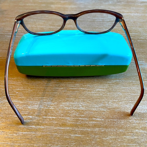 Elle Eyeglasses EL13349 52-16-135 Brown/Taupe - Picture 2 of 9